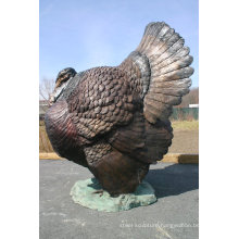 Bronze Tom Turkey Statue